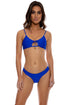 Luli Fama Hot Tropics Seamless Wavy Ruched Back Bottom